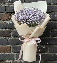 Букет цветов из:  Гипсофила в Григорово Новгородская область