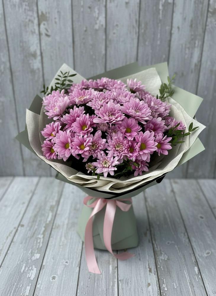 Букет цветов из: Хризантемы в Григорово Новгородская область