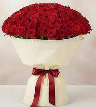 Букет 101 Красная роза Милано в Григорово Новгородская область