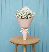 Букет цветов из:  Гипсофила в Григорово Новгородская область