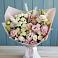 Букет цветов из: Альстромерии и Розы в Григорово Новгородская область