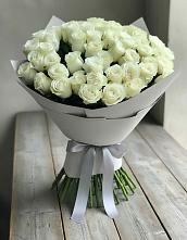Букет 35 Белых роз #REPLACE_PRED# Григорово Новгородская область