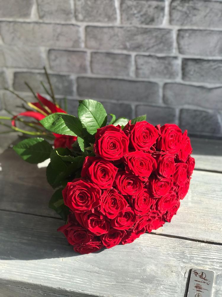 Букет Красные розы Фридом в Григорово Новгородская область