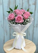 Букет цветов из:  Розы #REPLACE_PRED# Григорово Новгородская область