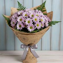 Букет цветов из:  Хризантемы #REPLACE_PRED# Григорово Новгородская область