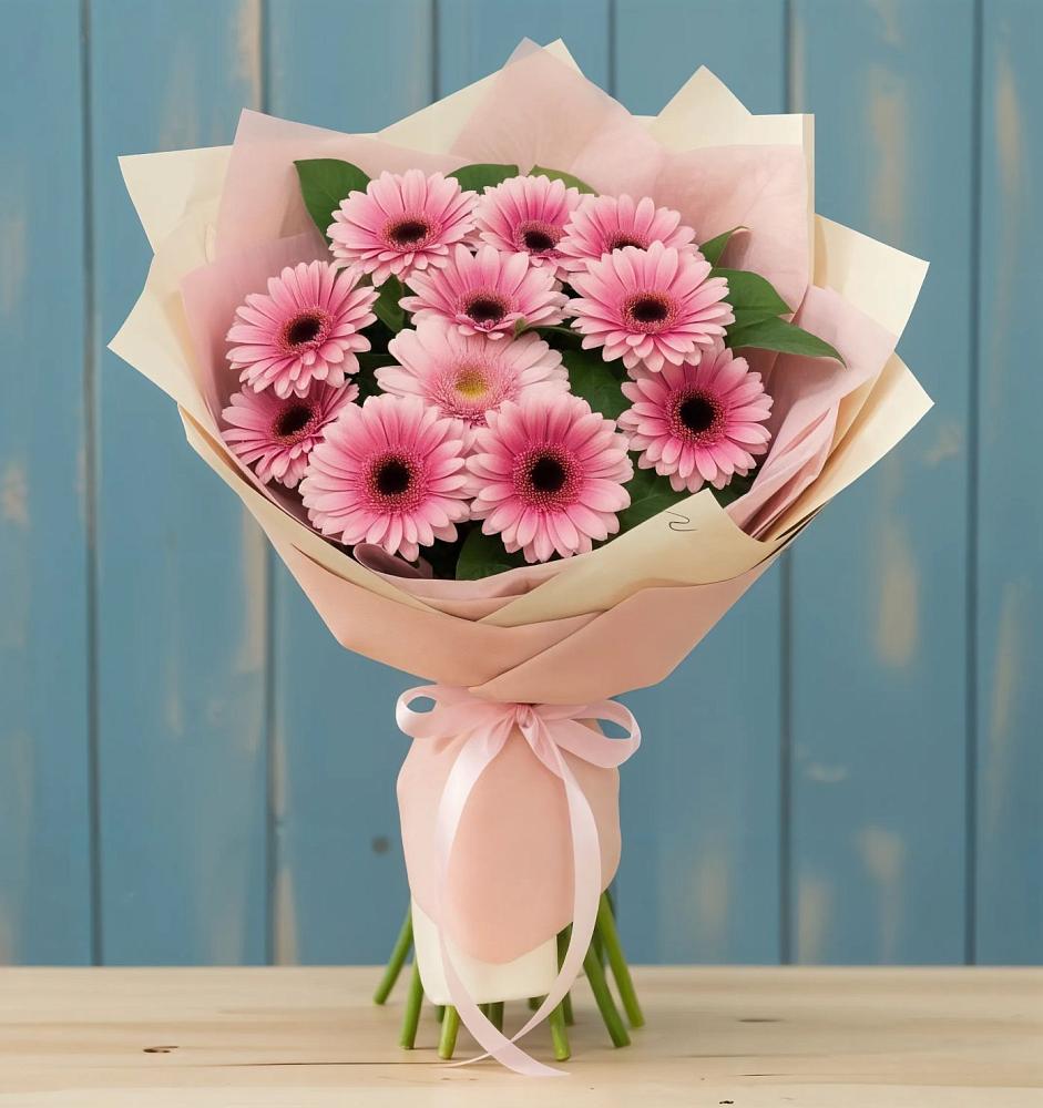 Букет цветов из: Герберы в Григорово Новгородская область