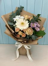 Букет цветов из:  Герберы и Хризантемы #REPLACE_PRED# Григорово Новгородская область