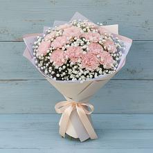 Букет цветов из:  Гвоздики #REPLACE_PRED# Григорово Новгородская область