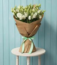 Букет цветов из:  Лизиантусы #REPLACE_PRED# Григорово Новгородская область