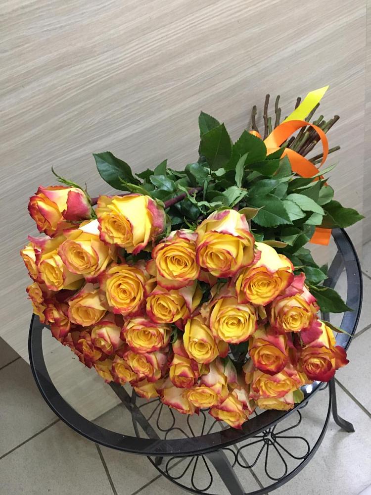 Букет Желтые розы в Григорово Новгородская область