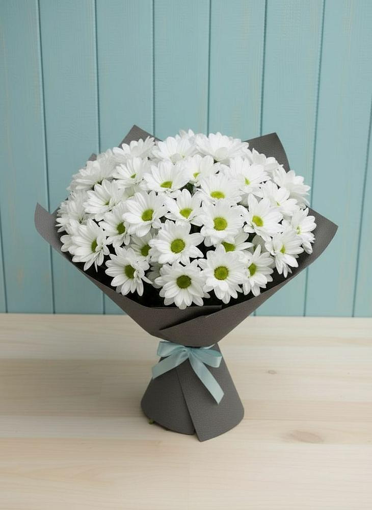 Букет цветов из: Хризантемы в Григорово Новгородская область