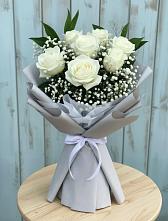Букет цветов из:  Розы #REPLACE_PRED# Григорово Новгородская область
