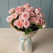 Букет Розовый шарм в Григорово Новгородская область