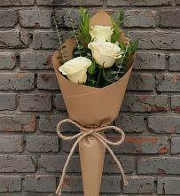 Букет цветов из:  Розы в Григорово Новгородская область