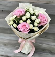 Букет цветов из:  Розы #REPLACE_PRED# Григорово Новгородская область