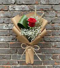 Букет цветов из:  Розы в Григорово Новгородская область