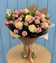 Букет цветов из:  Розы #REPLACE_PRED# Григорово Новгородская область