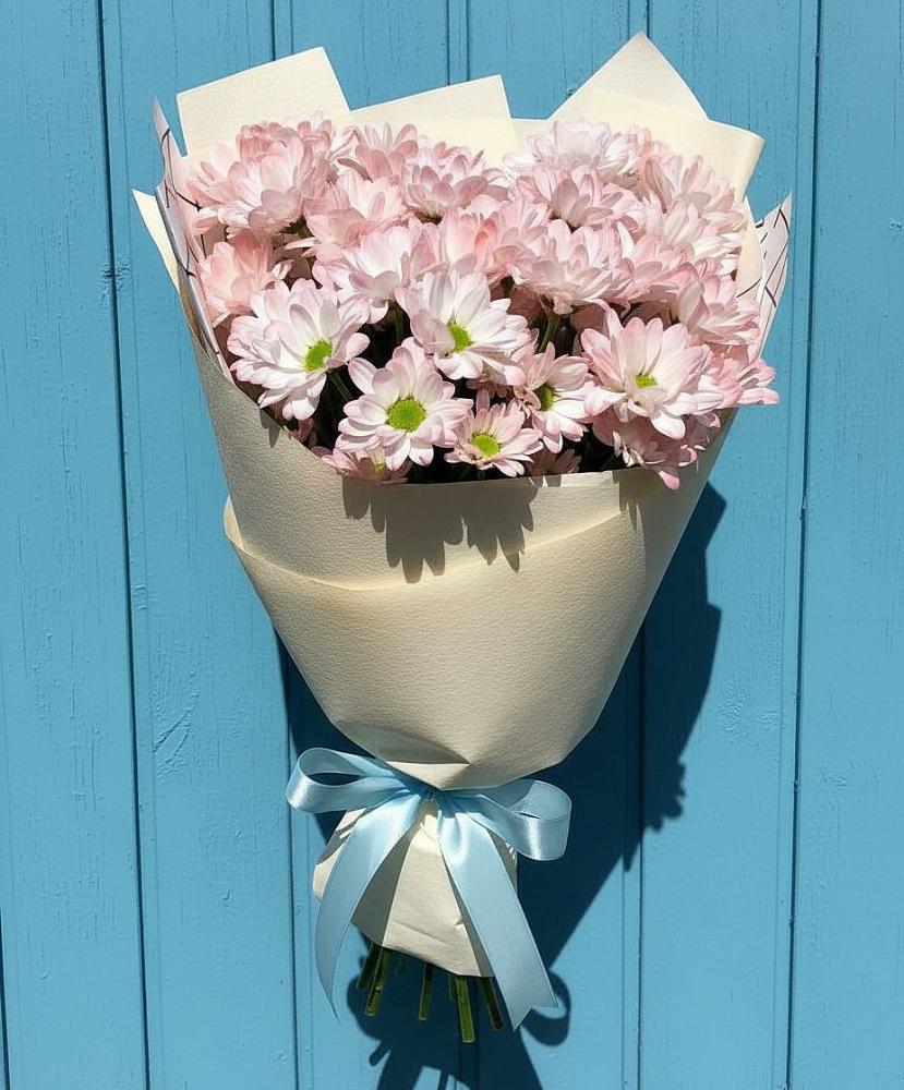 Букет цветов из: Хризантемы в Григорово Новгородская область