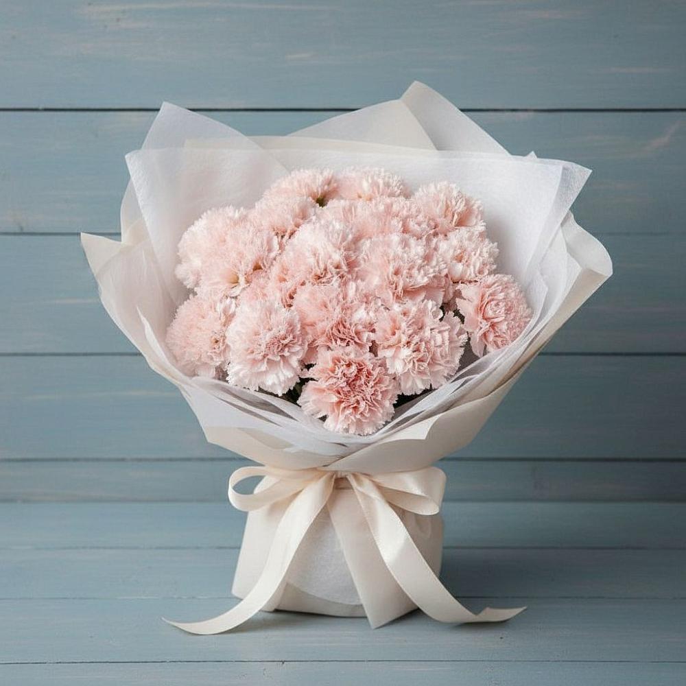 Букет цветов из: Гвоздики в Григорово Новгородская область