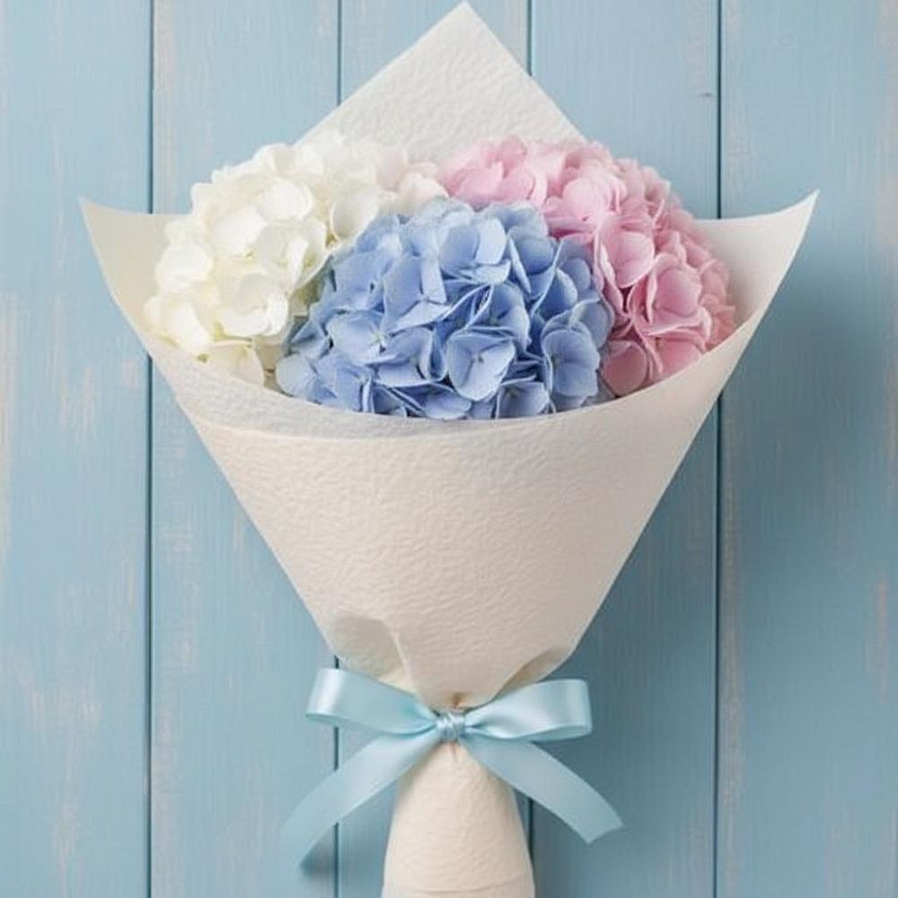 Букет цветов из: Гортензия в Григорово Новгородская область