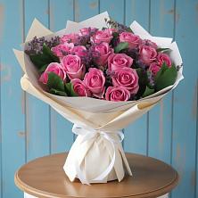 Букет цветов из:  Розы в Григорово Новгородская область